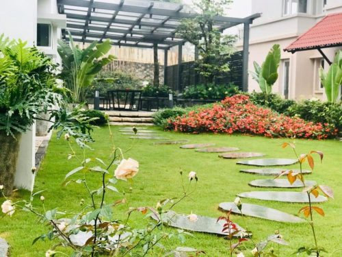 Đá thớt bazan lát bước dặm