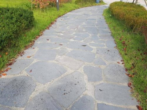 Đá Thớt Ong Xám Lát Sân - Hình ảnh 3
