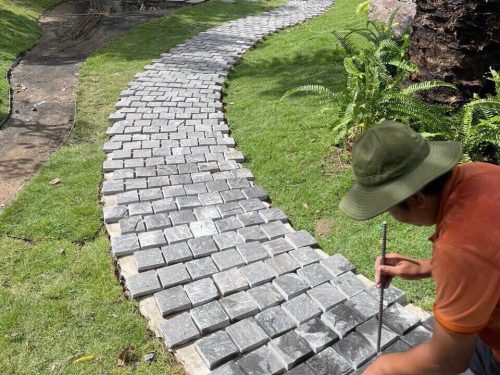 Đá Cubic Slate Lát Sân Vườn - Hình ảnh 4