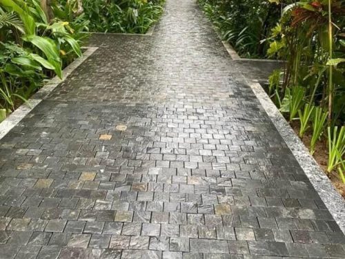 Đá Cubic Slate Lát Sân Vườn - Hình ảnh 3