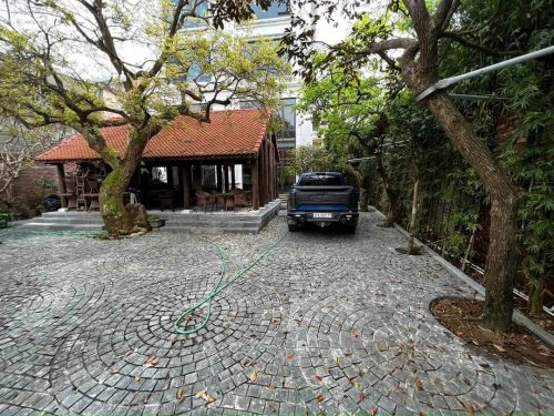 Đá Cubic Slate Lát Sân Vườn